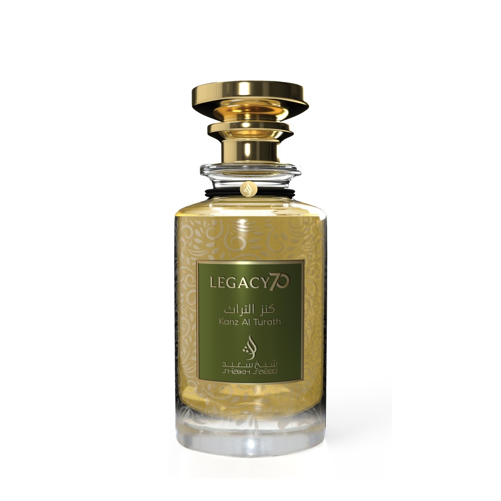 KANZ AL TURATH Perfume  100 ML - LEGACY 70 COLLECTION By Shaikh Saeed