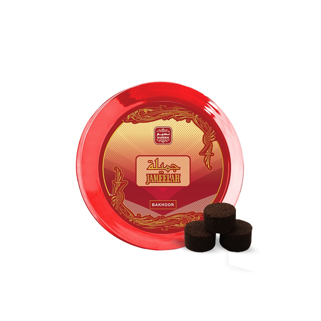 JAMEELAH Non Alcoholic Bakhoor Tablets  50 GM - Colors Collection By Naseem