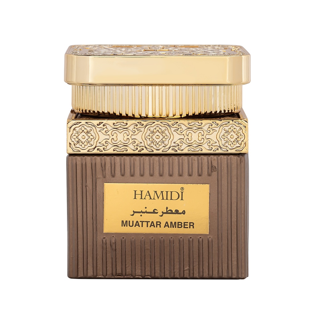 Amber Non Alcoholic Bakhoor Muattar  50 GM - Natural Collection By Hamidi