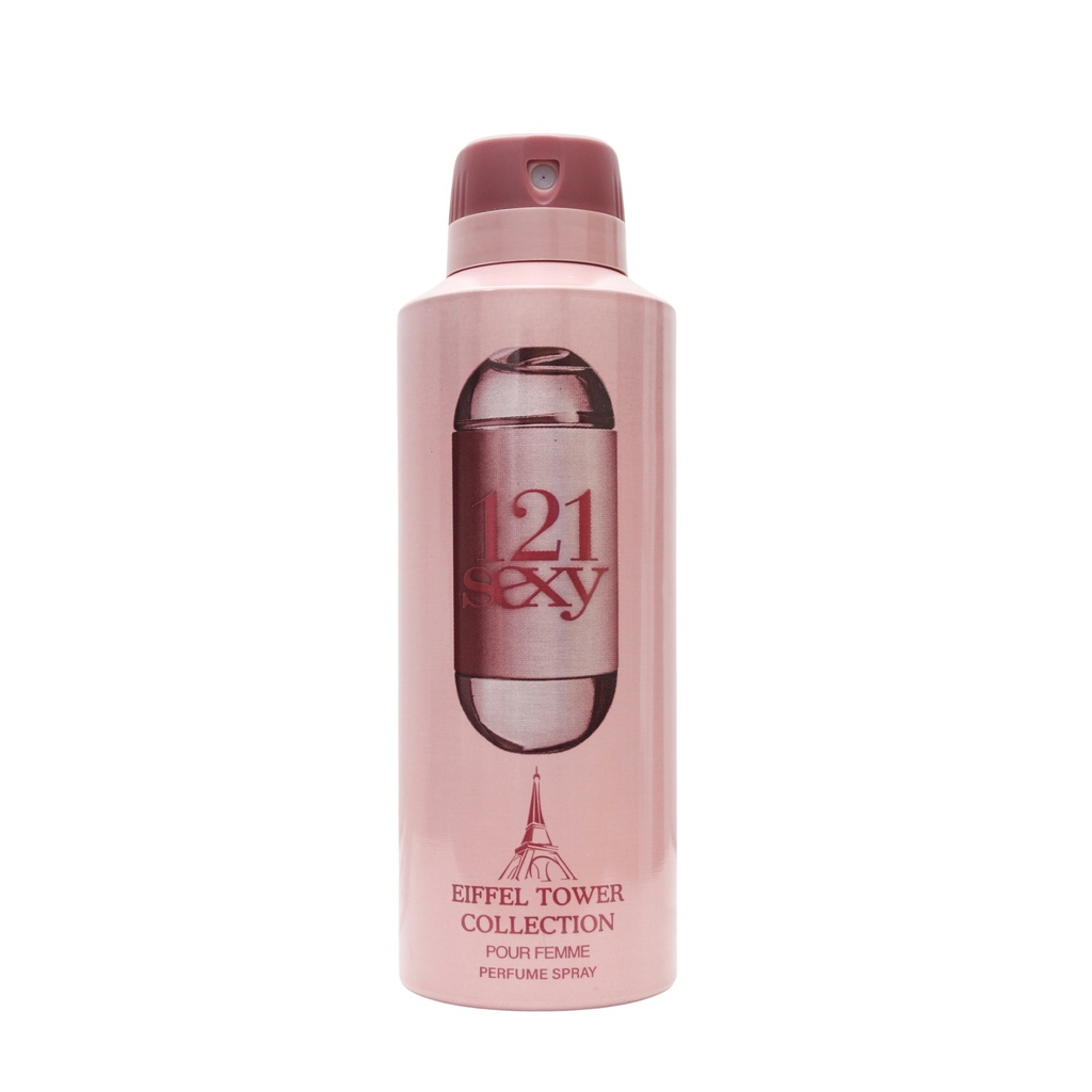 121 Sexy Women Deodorant Perfumed Body Spray  200 ML -  By Eiffel Tower