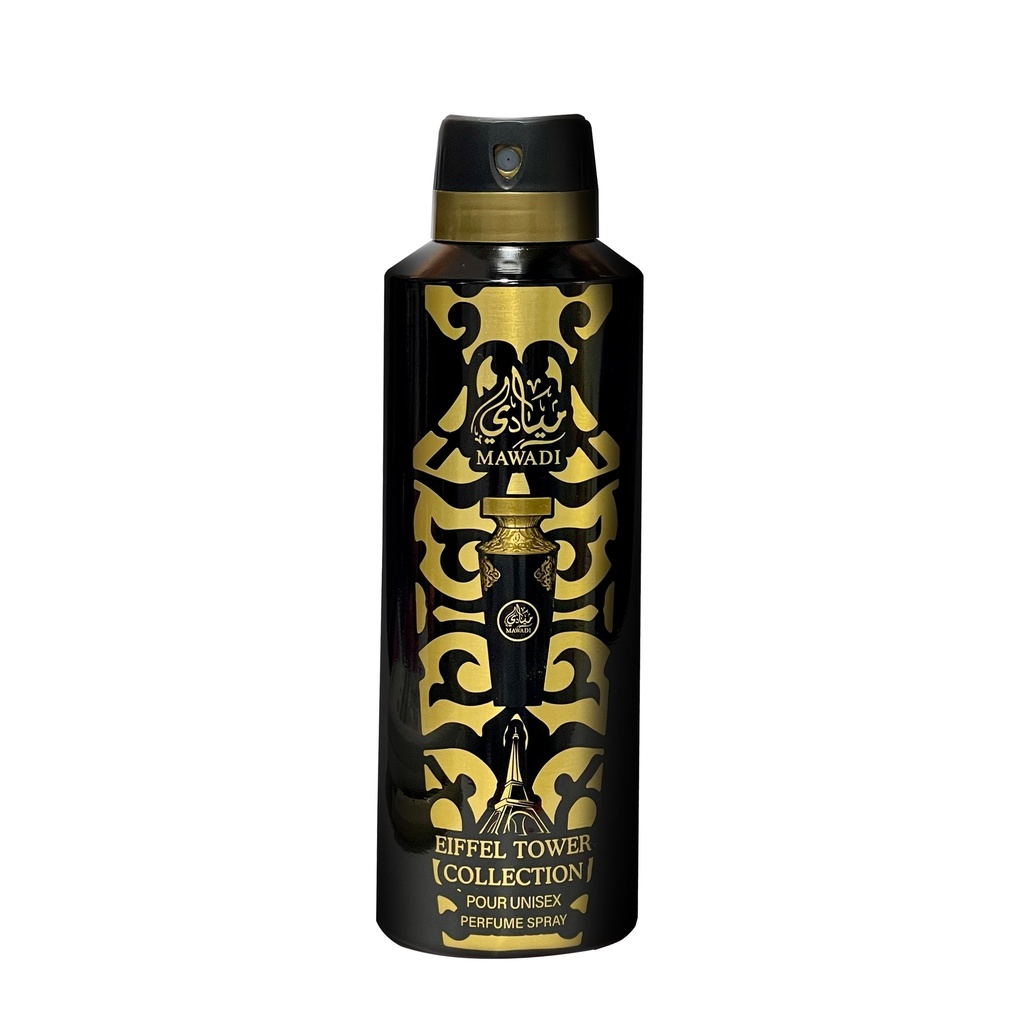 Mawadi Deodorant Perfumed Body Spray  200 ML -  By Eiffel Tower