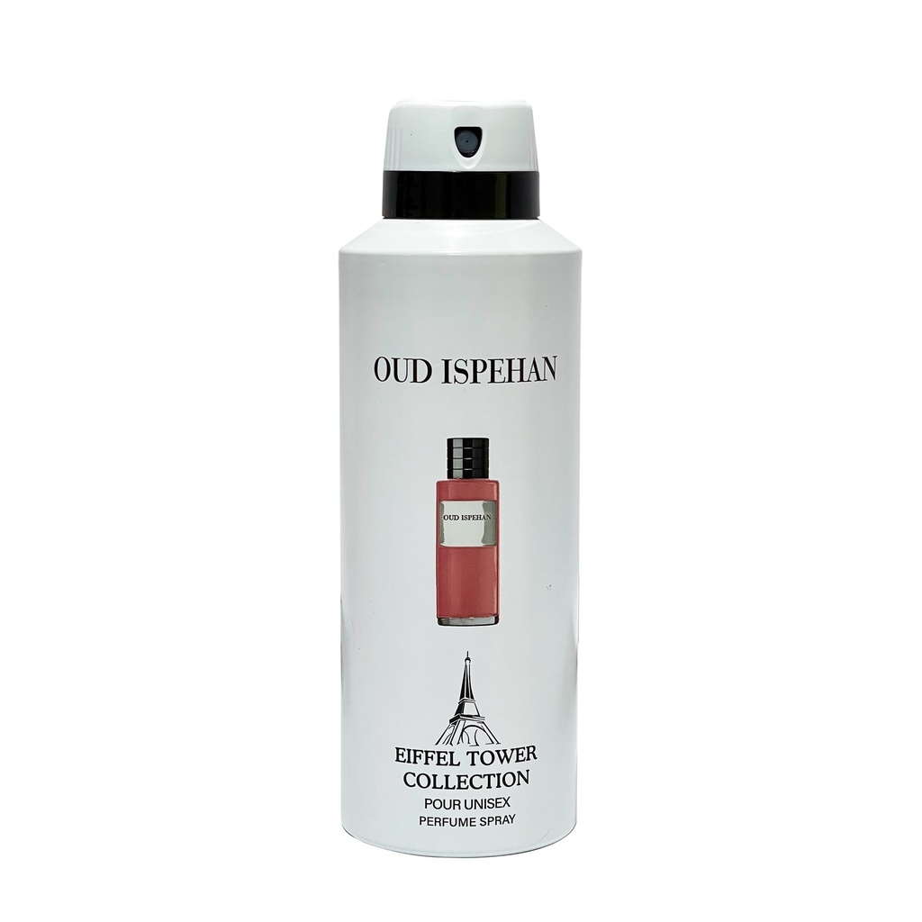 Oud Ispehan Deodorant Perfumed Body Spray  200 ML -  By Eiffel Tower