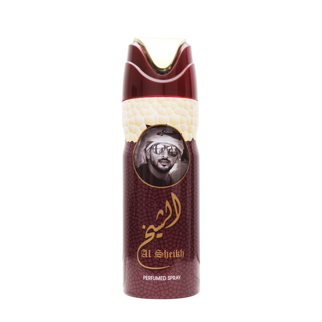 AL Sheikh Deodorant Perfumed Body Spray  200 ML -  By Ard Al Shuyukh