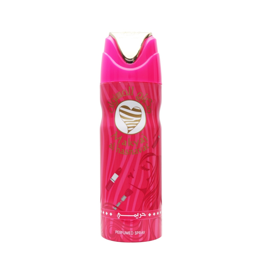 Makyaj Al Hasnawat Deodorant Perfumed Body Spray  200 ML -  By Ard Al Shuyukh