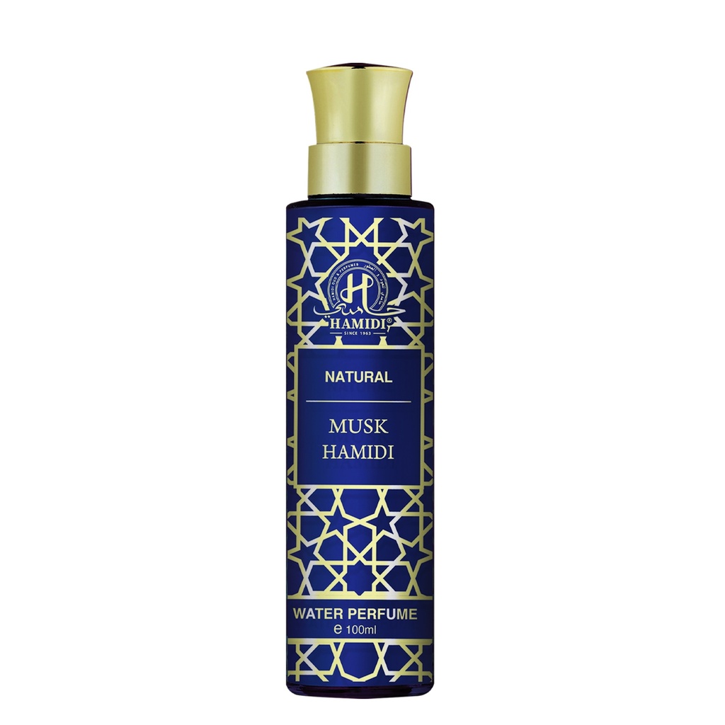 Musk Hamidi Non Alcoholic Perfume  100 ML - Natural Collection By Hamidi