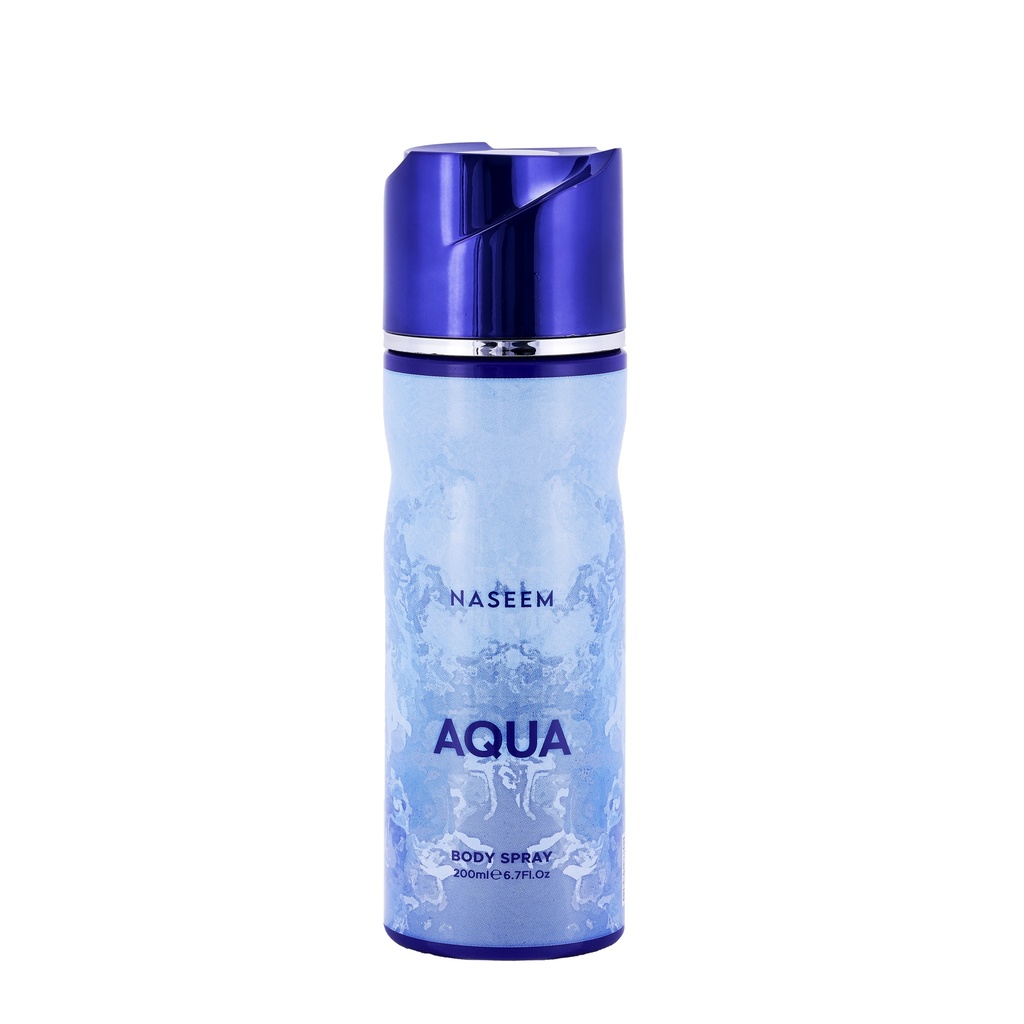 Aqua Non Alcoholic Perfumed Body & Hair Spray  200 ML -  By Naseem
