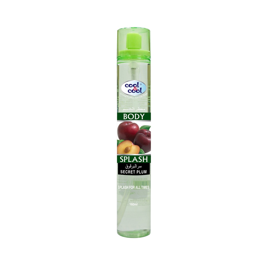 Secret Plum Body Mist With vitamin B5 & Glycerin 160 ML - Fruits Collection By Cool&Cool