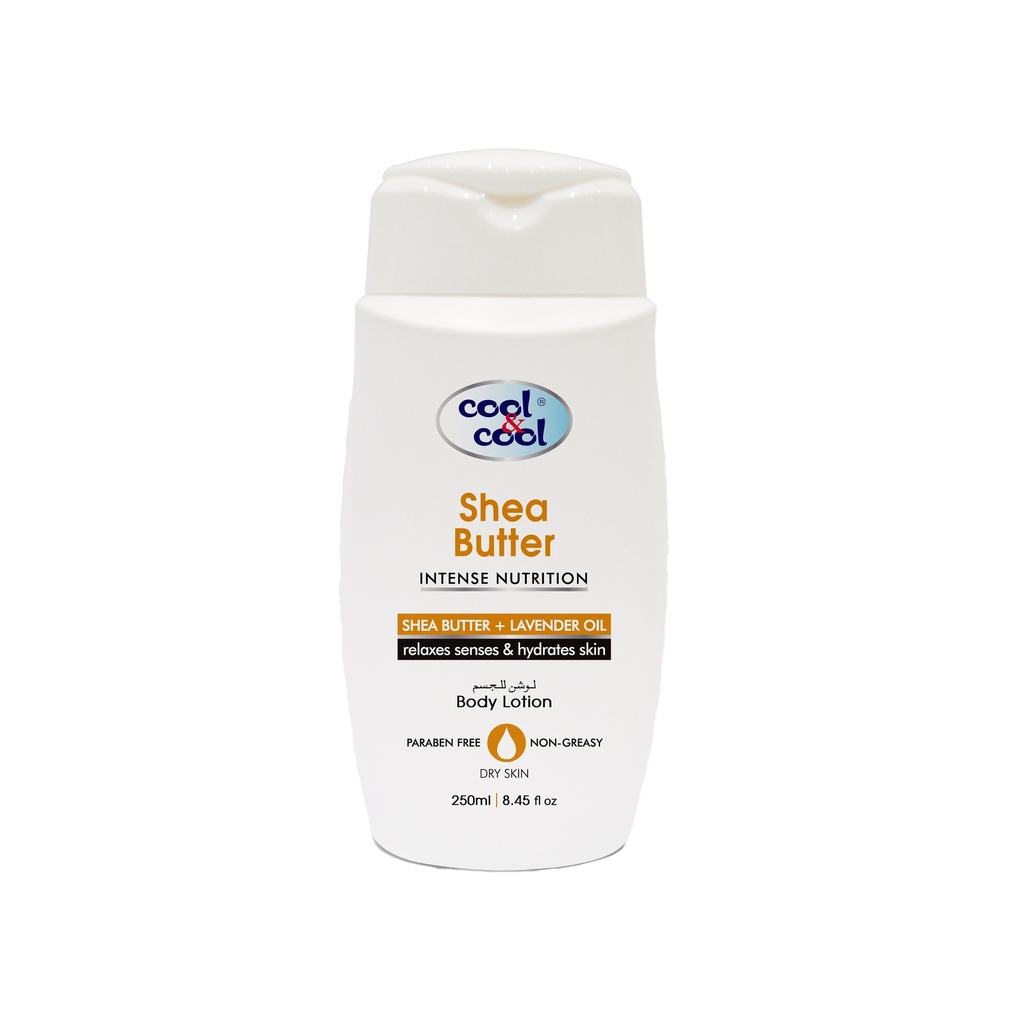 Shea Butter Body Lotion  250 ML -  By Cool&Cool