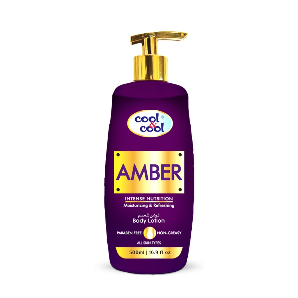 Amber Body Lotion  500 ML - Arabian Collection By Cool&Cool