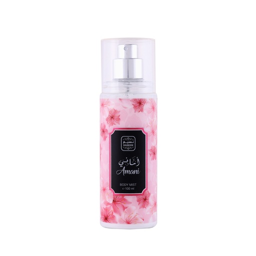 Amani Non Alcoholic Body & Hair Mist  100 ML -  By Naseem