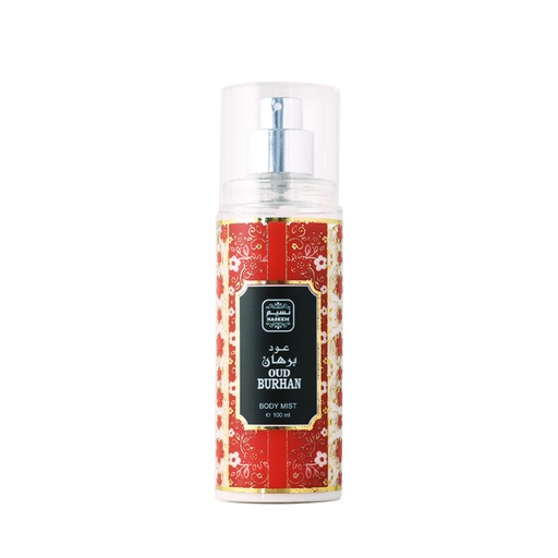 Oud Burhan Non Alcoholic Body & Hair Mist  100 ML -  By Naseem