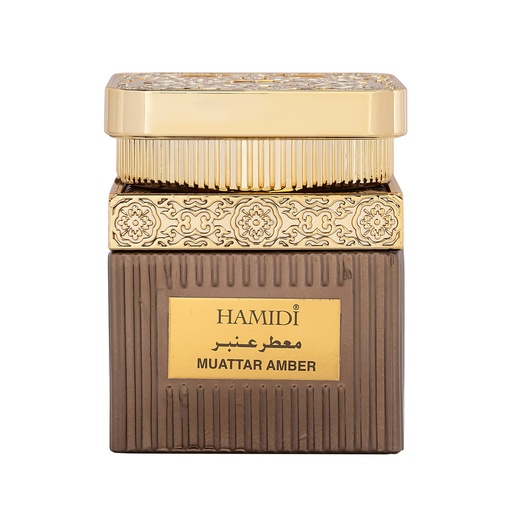 [HAM36102124] Amber Non Alcoholic Bakhoor Muattar  50 GM - Natural Collection By Hamidi