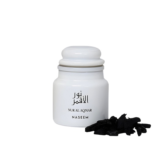 NUR AL AQMAR Non Alcoholic Bakhoor Mamoul  40 GM - Arabic collection By Naseem