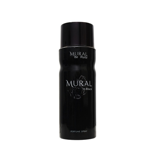 In Black Deodorant Perfumed Body Spray  200 ML -  By Mural De Ruitz