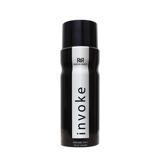 Invoke Deodorant Perfumed Body Spray  200 ML -  By Rich & Ruitz