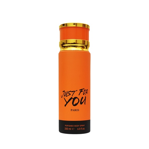 Paris Deodorant Perfumed Body Spray  200 ML - Just for you By Armas