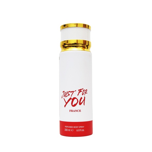 France Deodorant Perfumed Body Spray  200 ML - Just for you By Armas