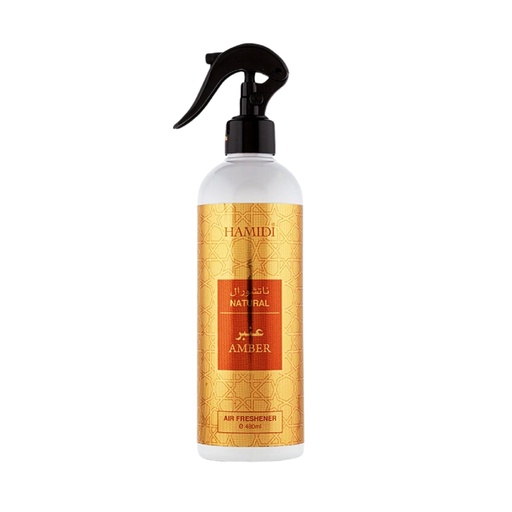 Amber Non Alcoholic Home Freshener  480 ML - Natural Collection By Hamidi