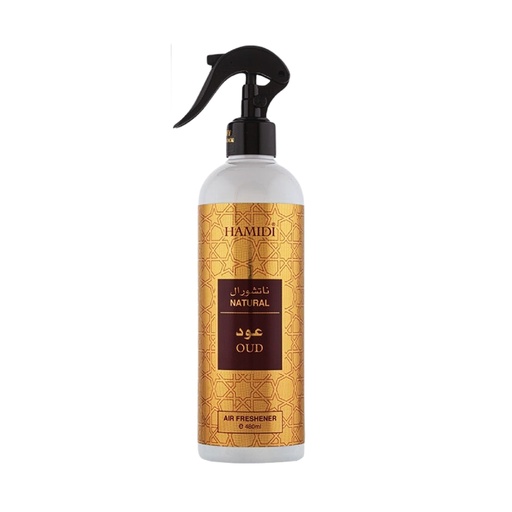 Oud Non Alcoholic Home Freshener  480 ML - Natural Collection By Hamidi