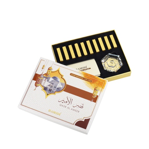 Qasar Al Ameer Non Alcoholic Bakhoor Sticks  10 PCS - Luxury Collection By Hamidi