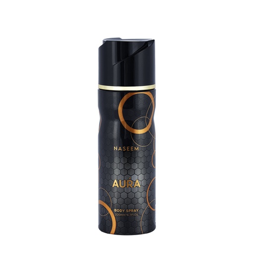 Aura Non Alcoholic Perfumed Body & Hair Spray  200 ML -  By Naseem