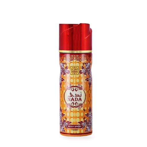 Nada Non Alcoholic Perfumed Body & Hair Spray  200 ML -  By Naseem