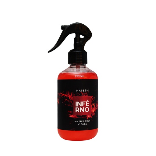 Inferno Non Alcoholic Home Freshener  300 ML - Golden Collection By Naseem