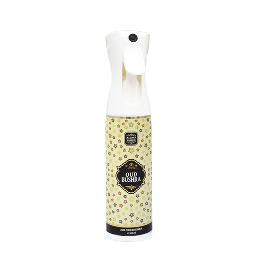 Oud Bushra Non Alcoholic Home Freshener  300 ML - Mechanism Collection By Naseem