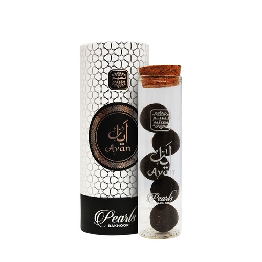 Burhan Non Alcoholic Bakhoor Mamoul With Vitamin B5 & Glycerin 30 GM - Pearl Collection By Naseem
