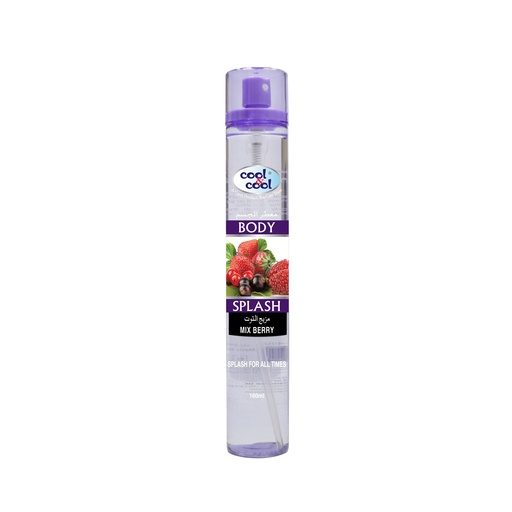 Mix Berry Body Mist With vitamin B5 & Glycerin 160 ML - Fruits Collection By Cool&Cool