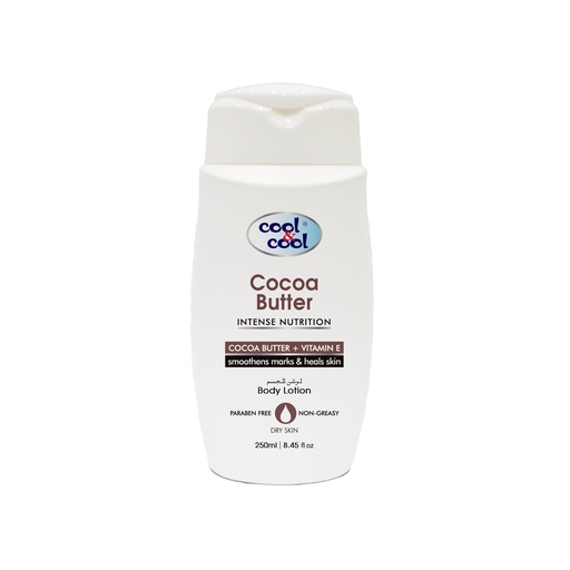 Cocoa Butter Body Lotion  250 ML -  By Cool&Cool