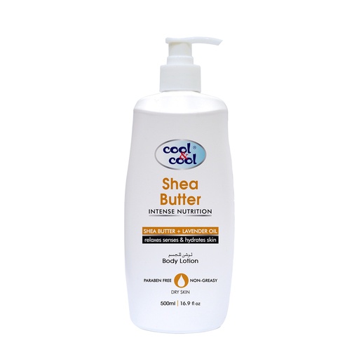 Shea Butter Body Lotion  500 ML -  By Cool&Cool