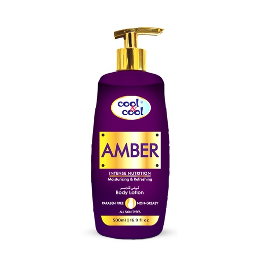 Amber Body Lotion  500 ML - Arabian Collection By Cool&Cool