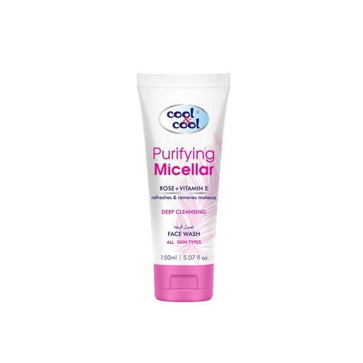 Purifying Micellar With Rose & Vitamine E Face Wash  150 ML -  By Cool&Cool