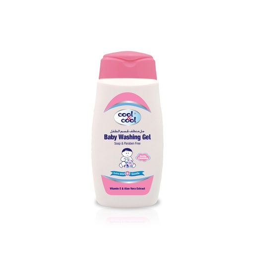 With Vitamine E & Aleo Vera Baby Washing Gel  250 ML -  By Cool&Cool