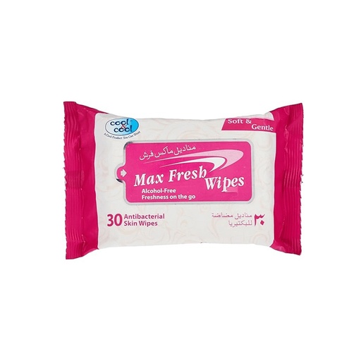  Wipes Max Fresh 30 Pcs -  By Cool&Cool
